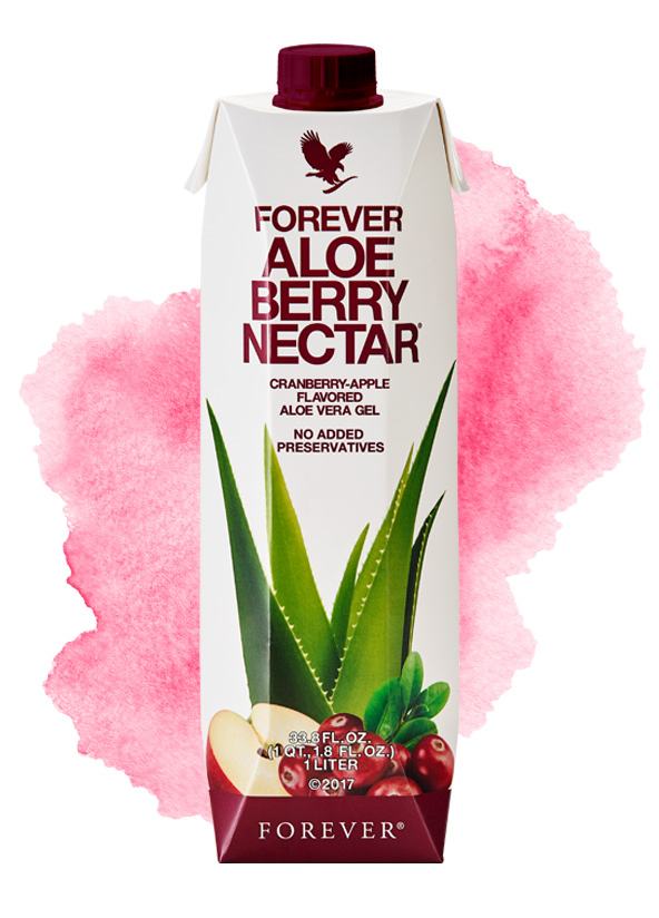 Forever Aloe Berry Nectar από χυμό μήλου και cranberry